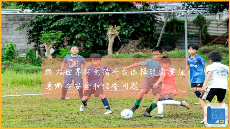 烽火世界杯竞猜平台选择时需要注意哪些安全和信誉问题