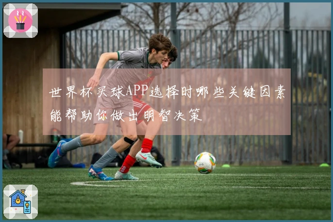 世界杯买球APP选择时哪些关键因素能帮助你做出明智决策